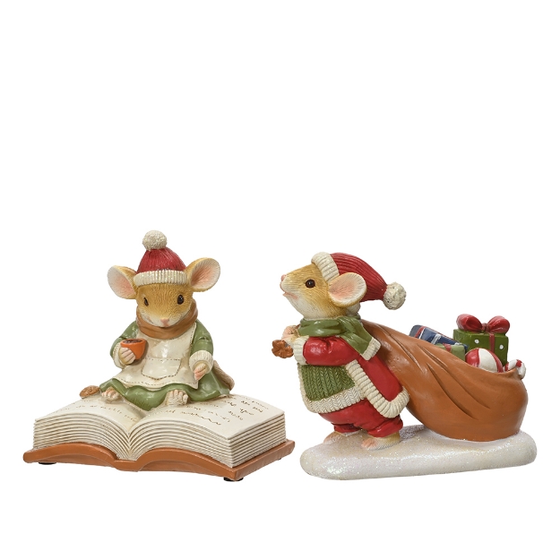 Image de Souris polyresine H12,5