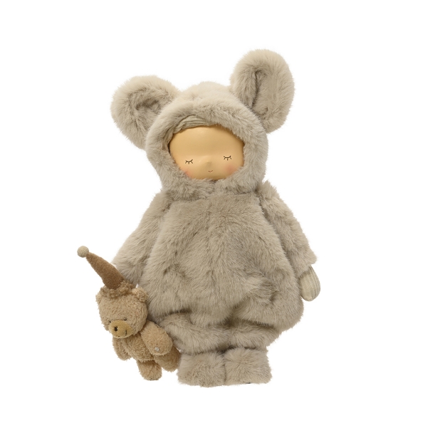Image de Teddy polyester debout créme H36
