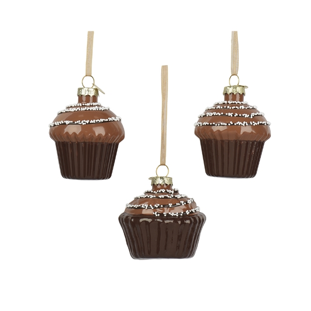 Image de Cupcakes verre a/cupcake papier chocolat