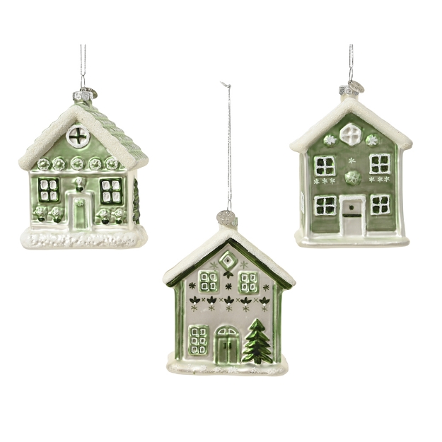 Image de Maison verre vert matcha H10,1