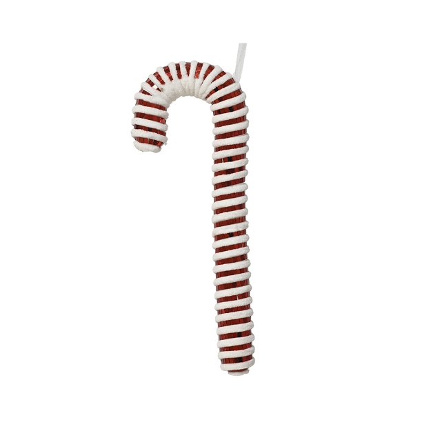 Image de Sucre orge mousse miroir rouge H30,5