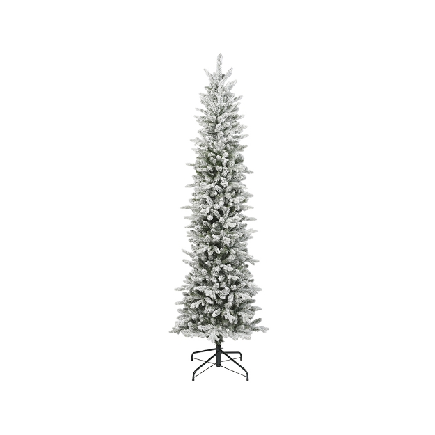 Image de Slim sapin enneige vert/blanc H180