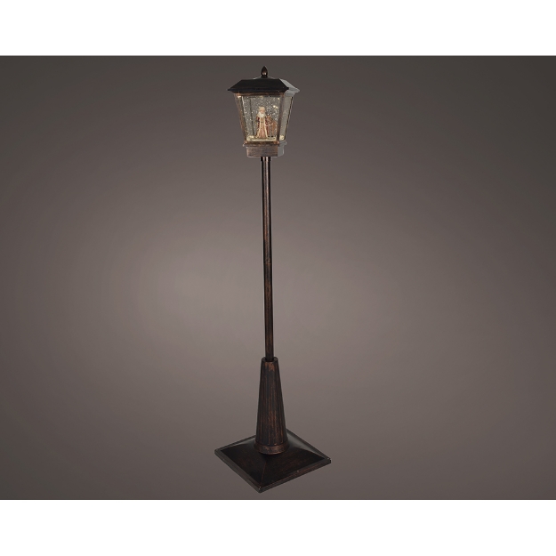 Image de LED lanterne  reverbere avec mouv cuivre/bl chaud H180