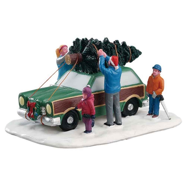 Image de Le transport de l'arbre - Lemax