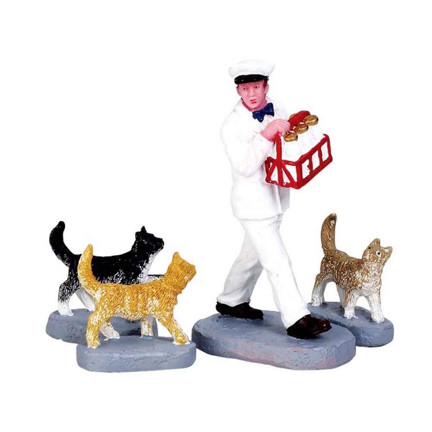 Image de Le joyeux livreur de lait set de 4 .