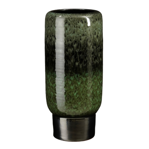 Image de Lizz pot ronde vert f. - h48xd21cm - Mica