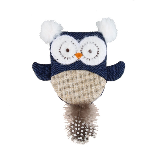 Image de jouet chouette denim ANKA