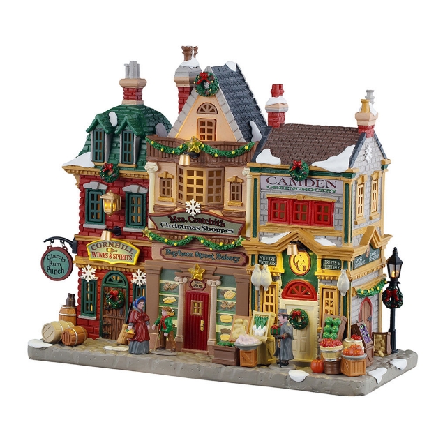 Image de Échoppes de noël de mme cratchit - Lemax