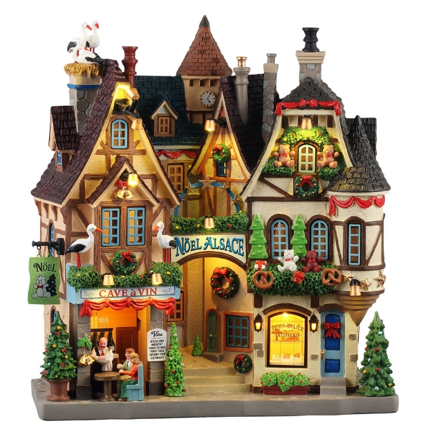 Image de Noël en alsace - Lemax