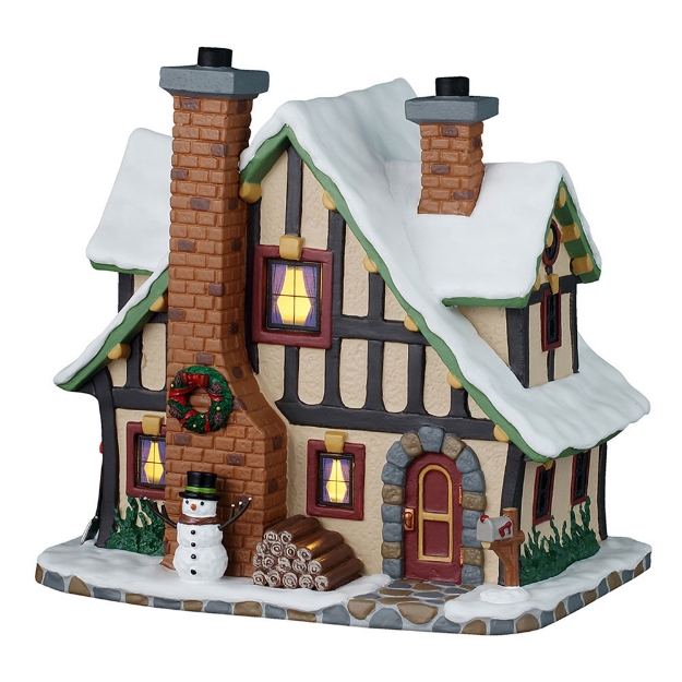 Image de Chalet des fêtes hivernales - Lemax