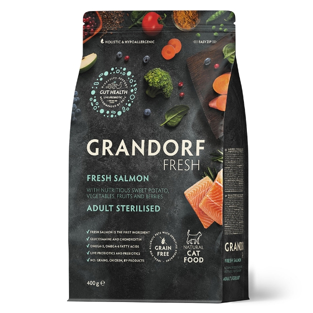 Image de Fresh Salmon Adult Sterilized 400g
