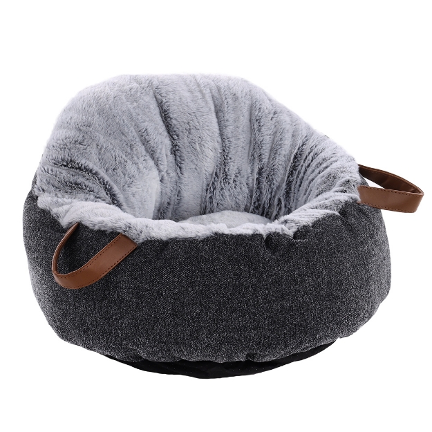 Image de PROMO Panier Pofa Gris & Gris clair 48x48x30cm