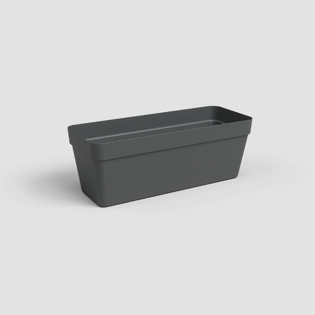 Image de JARDINIÈRE CAPRI 50 MA ANTHRACITE