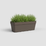 Image de JARDINIÈRE CAPRI 50 MA BRONZE