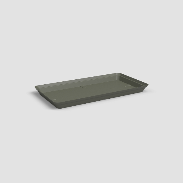 Image de SOUCOUPE CAPRI RECTANGULAIRE XL 80 MA VERT SEC