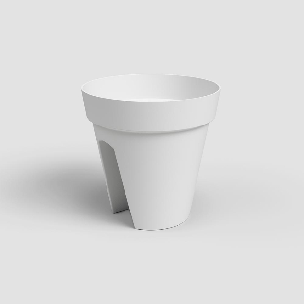 Image de POT CAPRI BALCON 30 MA BLANC