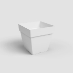 Image de POT CAPRI CARRÉ 45 MA BLANC