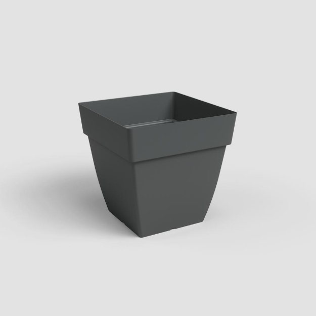 Image de POT CAPRI CARRÉ 45 MA ANTHRACITE