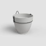 Image de POT CAPRI CAMPANA MUR RE KIT 20 MA GRIS CLAIR