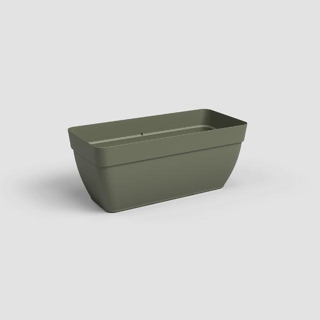 Image de JARDINIÈRE CAPRI CAMPANA XL 80 MA VERT SEC