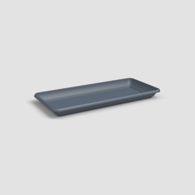 Image de SOUCOUPE VENEZIA RECTANGULAIRE 50 MA BLEU ARDOISE