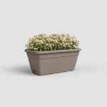 Image de JARDINIÈRE VENEZIA RE 40 MA TAUPE