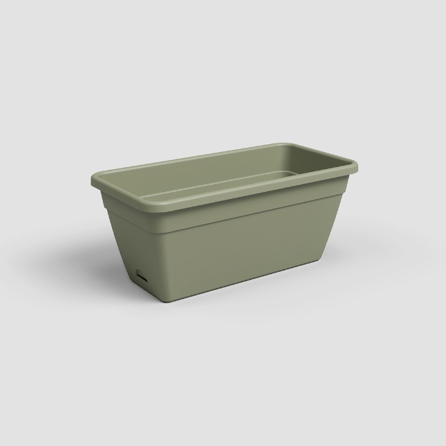 Image de JARDINIÈRE VENEZIA RE 50 MA VERT CENDRÉ