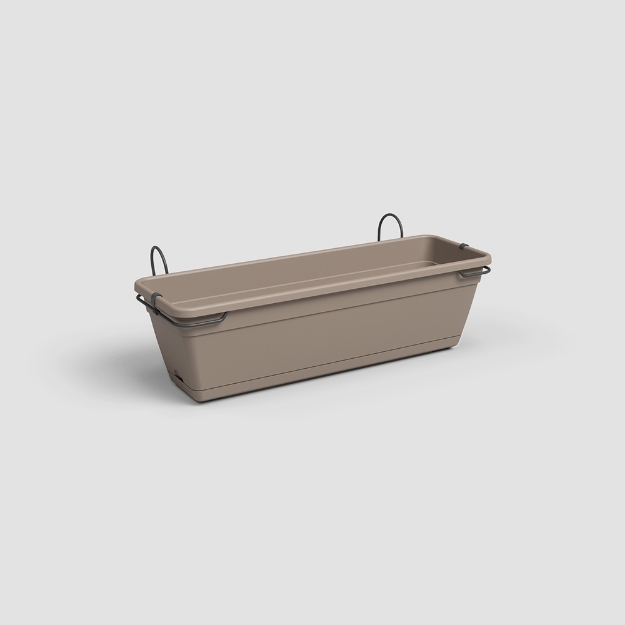 Image de JARDINIÈRE VENEZIA BALCON RE KIT 50 MA TAUPE