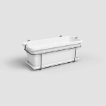 Image de JARDINIÈRE VENEZIA L BALCON KIT 60 MA BLANC