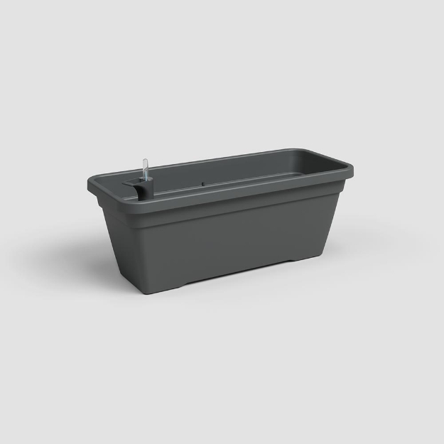 Image de JARDINIÈRE VENEZIA L SWS 80 MA ANTHRACITE