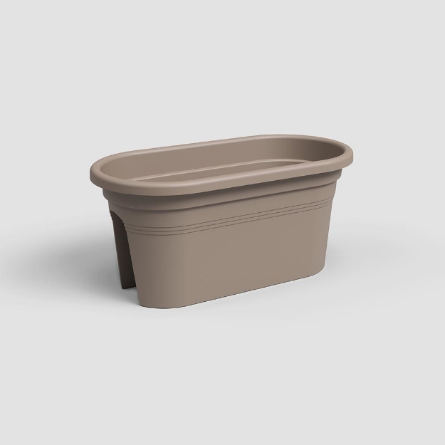 Image de JARDINIÈRE VENEZIA BALCON 60 MA TAUPE