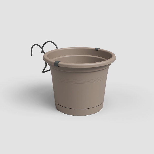 Image de POT VENEZIA BALCON RE KIT 20 MA TAUPE