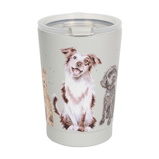 Image de Gobelet isotherme de voyage pour chien « Une vie de chien » - Wrendale
