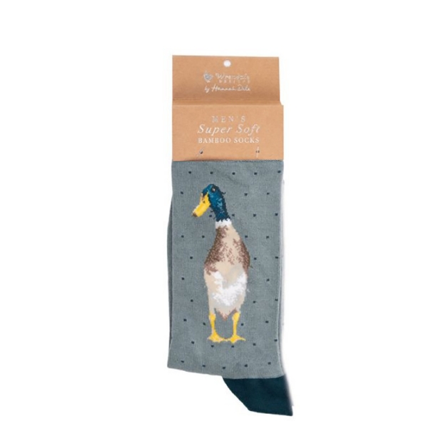 Image de Chaussettes pour hommes « Canard de garde » - Wrendale