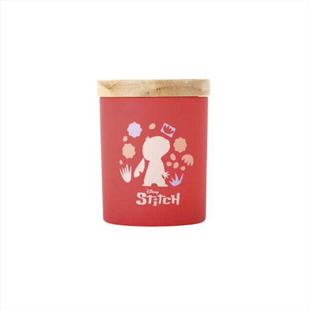 Image de Bougie Stitch Plumeria Lychee