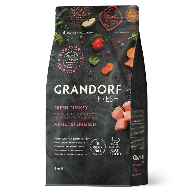 Image de Fresh Turkey Adult Sterilized 2Kg