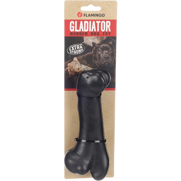 Image de CAOUTCHOUC GLADIATOR OS L NOIR 18CM