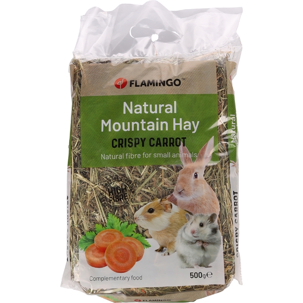Image de FOIN DE MONTAGNE AVEC CAROTTES 500GR
