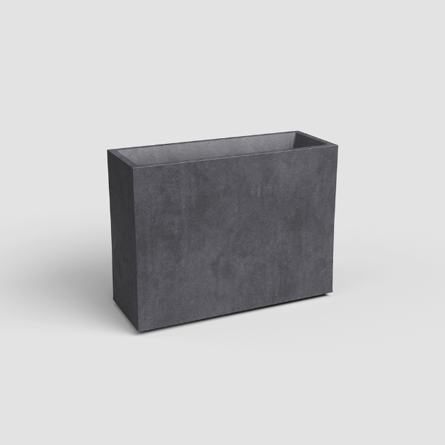 Image de JARDINIÈRE SYDNEY HAUTE RE 80 MA ANTHRACITE