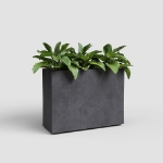 Image de JARDINIÈRE SYDNEY HAUTE RE 80 MA ANTHRACITE