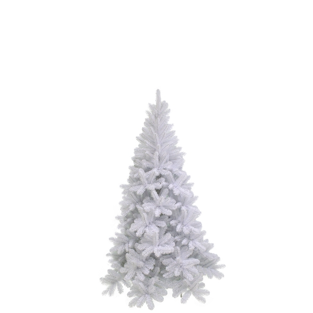 Image de Tuscan sapin de noel blanc TIPS 392 - h155xd99cm
