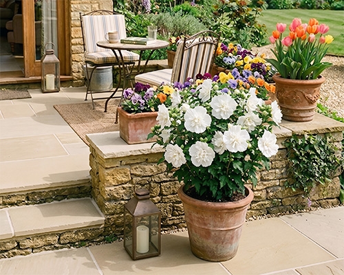 Promo sur les hibiscus du 17 avril 2026 au 26 avril 2026 : décorez vos terrasses de couleurs éclatantes